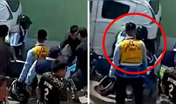 Ancón: mototaxistas informales agreden y atropellan a serenazgo durante operativo
