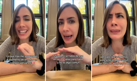 Profesora se asombra que niños en Perú no padezcan numerosas alergias como en Canadá: “Somos todoterreno”