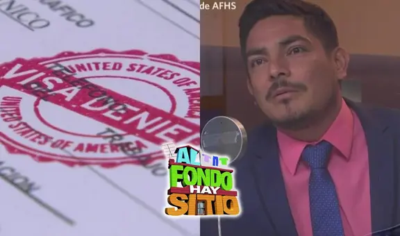 ‘Al fondo hay sitio’: Joel fue a la Embajada de EE. UU. para sacar su visa, pero se la denegaron