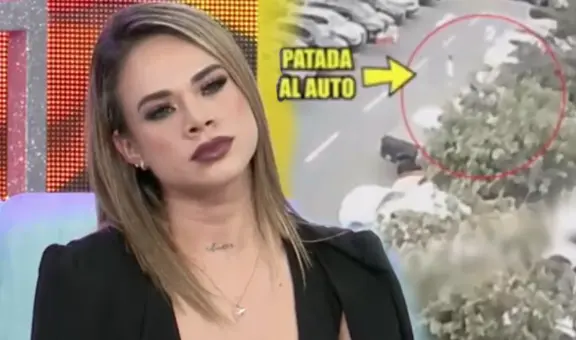 Filtran video del enfrentamiento entre Jossmery y familia de Hurtado: se confirmaría versión de modelo