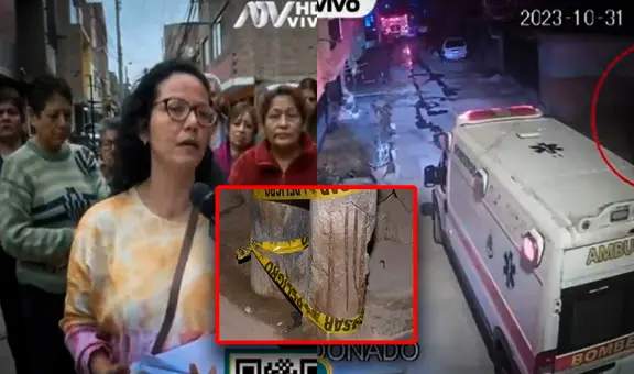 San Juan de Lurigancho: vecinos denuncian que postes impidieron la atención de bomberos en incendio