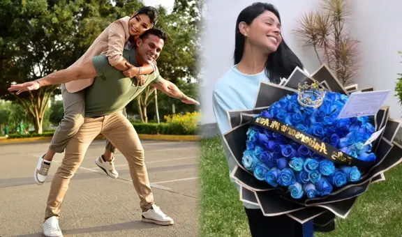 Christian Domínguez cumplió 4 años con Pamela Franco y le dedicó esta promesa de amor