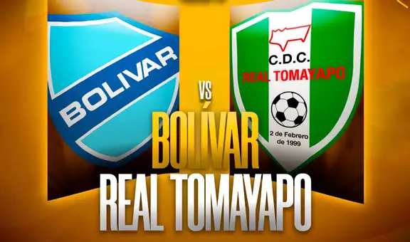 Bolívar vs. Real Tomayapo EN VIVO: ¿a qué hora y dónde ver el partido de la Liga Bolivia 2023?