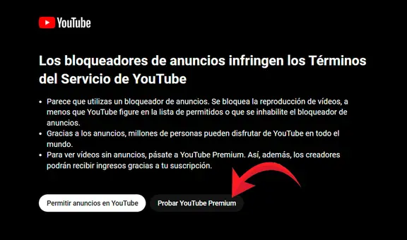 ¿Cuánto cuesta YouTube Premium en Perú y qué alternativa gratuita permite videos sin anuncios?