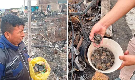 Hombre pierde S/10.000 destinados a estudios de su hija en incendio y BCR lo ayuda a recuperarlos