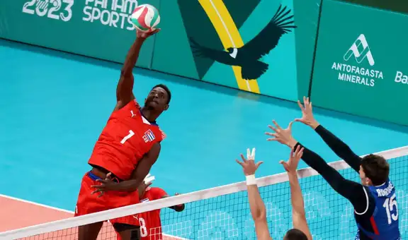 ¡A semifinales! Cuba venció 3-2 a Puerto Rico en el vóley masculino de los Juegos Panamericanos 2023