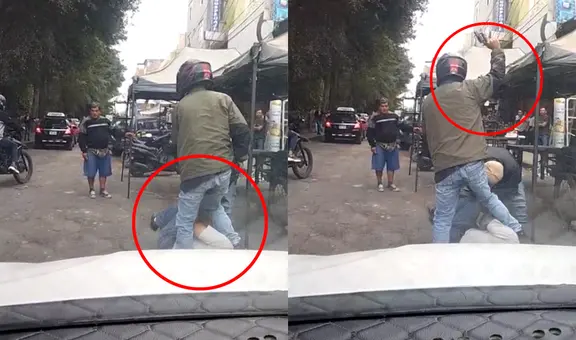 Trujillo: 3 asaltantes roban fuerte suma de dinero a hombre a plena luz del día y frente a vecinos