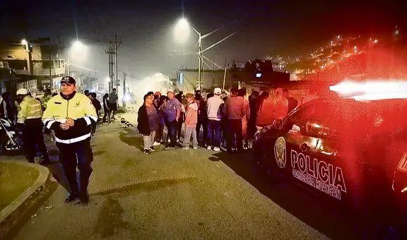 Ate: sicarios en moto asesinan a tres hombres cerca a cementerio