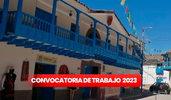 Trabajo en Cusco: municipalidad provincial ofrece 52 empleos con sueldos de hasta S/4.800