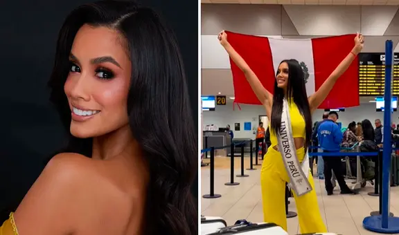 Camila Escribens deja el Perú para participar en el Miss Universo 2023: así fue su despedida