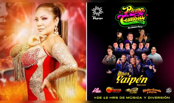 ¡Piura Cumbia Fest 2023! Marisol, Hermanos Yaipén y Walter Lozada en concierto: ¿cuándo y dónde será?