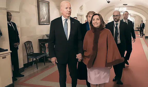 Dina Boluarte no tuvo reunión bilateral con Joe Biden