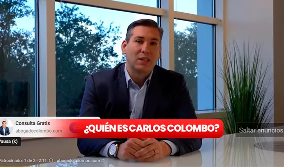 ¿Quién es Carlos Colombo, el hombre de las visas a EE. UU. que siempre aparece en los ads de YouTube?