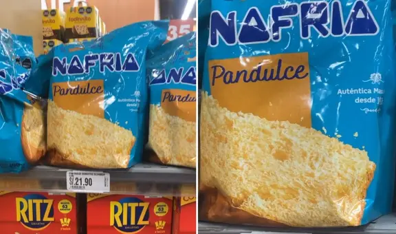 Peruano se asombra al encontrar 'panetón sin pasas' y en redes le dicen: “Lee bien el nombre”