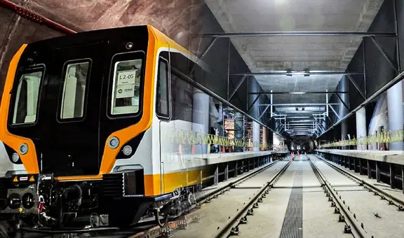 Así luce la primera estación de la Línea 2 del Metro de Lima en Santa Anita