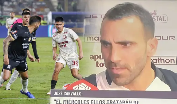 Carvallo fulminó a Alianza Lima tras la primera final: “Allá tratarán de dar 4 pases seguidos”