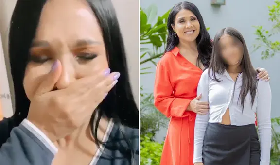 Tula Rodríguez rompió en llanto por inesperado pedido de su hija: "No lo puedo evitar"
