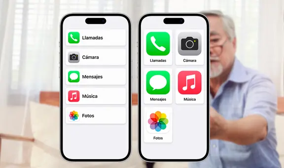 ¿Qué es el modo ‘acceso asistido’ de los iPhone y por qué es útil para personas mayores?