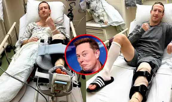 Elon Musk suspira de alivio: Mark Zuckerberg se accidenta y multimillonarios no podrán pelear