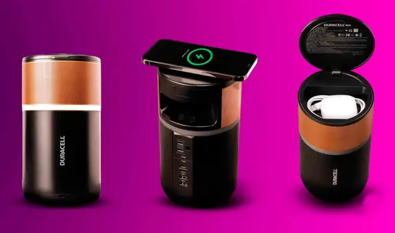 Duracell lanza power bank con forma de pila que carga hasta 12 teléfonos sin agotarse