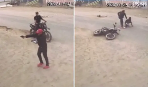 Trujillo: cámaras captan a empresario disparando a extorsionadores que llegaron atentar contra su vivienda