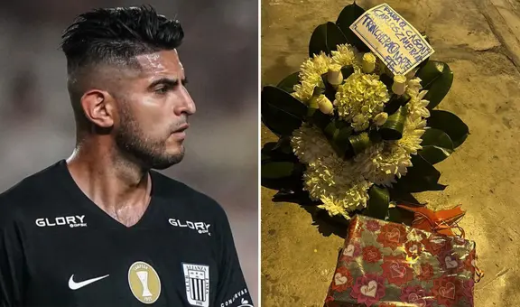 Presuntos hinchas de la 'U' envían arreglo fúnebre a casa de Carlos Zambrano