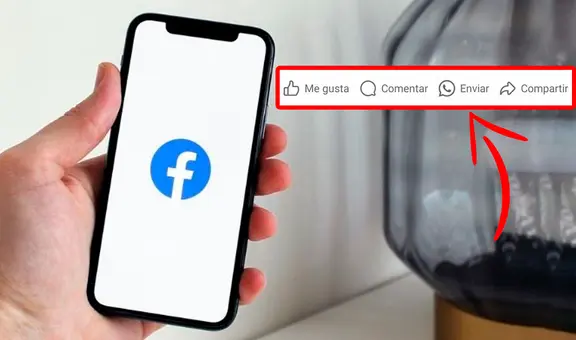Facebook añade nuevo botón 'Enviar': ¿en qué se diferencia de la opción 'Compartir'?