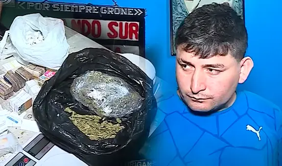 SJL: PNP captura a alias 'Gringo', prontuariado delincuente que vendía drogas y asaltaba colegios