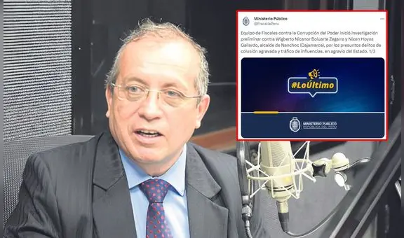 Dina Boluarte: Fiscalía abre investigación contra su hermano Nicanor Boluarte