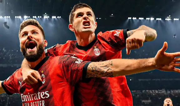 ¡Remontada! AC Milan superó 2-1 a PSG y sueña con avanzar en la Champions League 2023-24