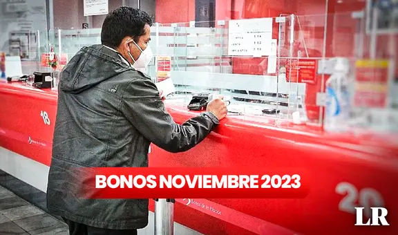 ¿Cuáles son los tres bonos que pagará el Gobierno en noviembre?