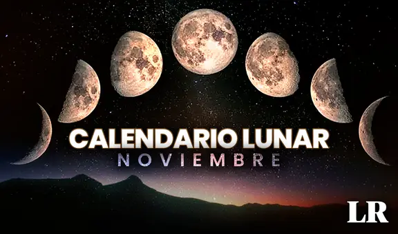 Calendario lunar de noviembre 2023: ¿cuándo habrá luna llena y las otras fases?