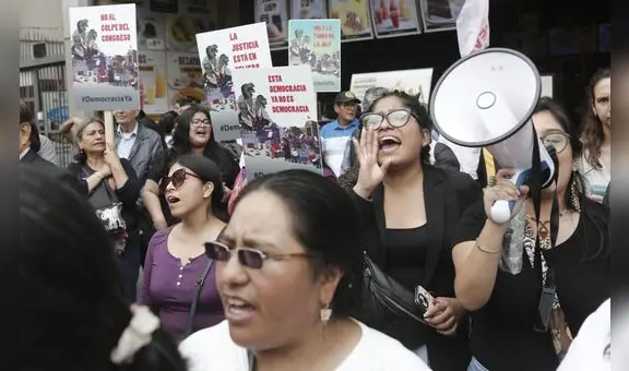 Ciudadanía realiza plantón frente al Congreso hoy 8 de noviembre en apoyo a la JNJ