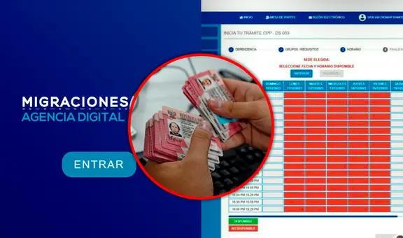 ¿Qué está pasando con las citas para solicitar el CPP? Reportan no disponibilidad de fechas