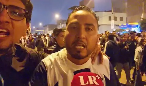 Hinchas de Alianza Lima reaccionan afuera de Matute tras perder el título: "Renuncia, Larriera"