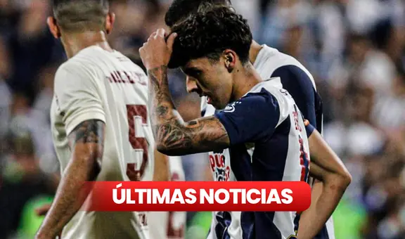 Alianza Lima EN VIVO: ¿renuncia Larriera? Sigue las últimas noticias tras la derrota ante la 'U'