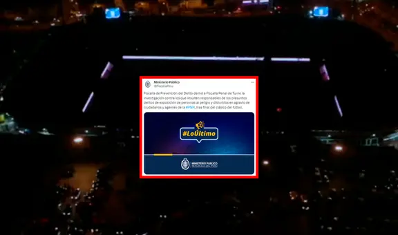 Ministerio Público abre investigación tras apagón en Matute que puso en riesgo a hinchas