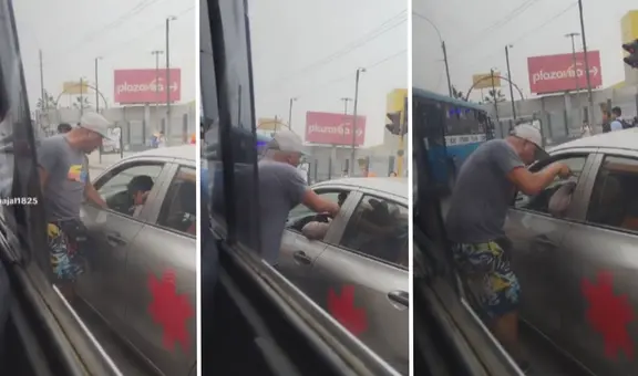 Panamericana Norte: sujeto amenaza con cuchillo a conductor de colectivo para cobrarle cupo