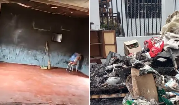 Adulta mayor de 93 años pierde los ahorros de su vida tras incendiarse su casa en Arequipa