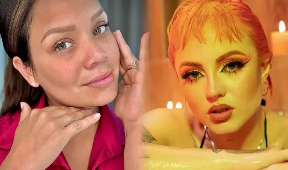 ¡Ampay! Handa y Andrea San Martín fueron captadas besándose apasionadamente y artista responde: "Soy libre"