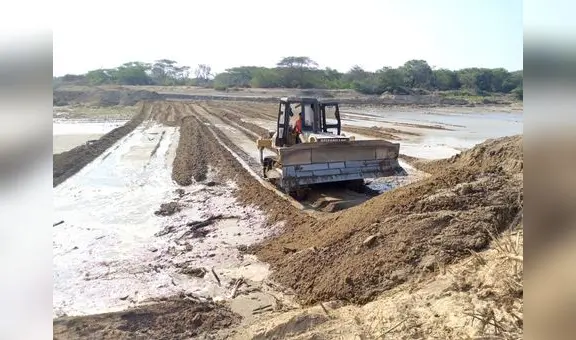 ANA contra el tiempo para culminar trabajos ante lluvias del fenómeno El Niño en Lambayeque
