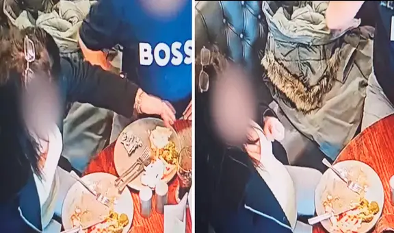 Pareja pone pelo a su comida para no pagar, pero son descubiertos por cámara de seguridad: “Viejo truco”