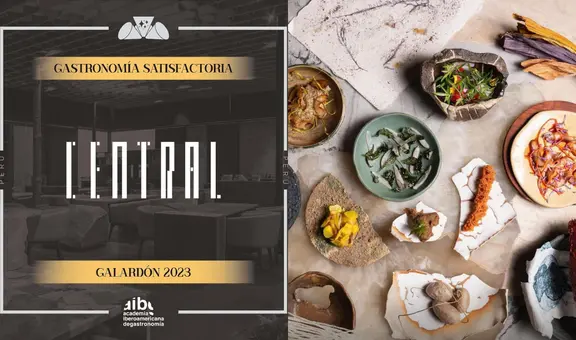 Central es premiado en la categoría de gastronomía satisfactoria por la Academia Iberoamericana