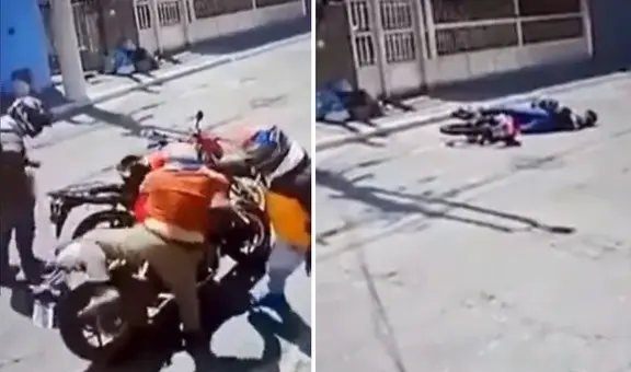 Joven roba motocicleta a adulto mayor y muere segundos después mientras escapaba en Brasil