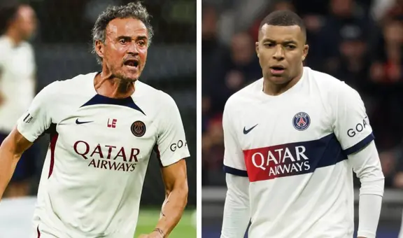 Luis Enrique criticó duramente a Kylian Mbappé pese a anotar un hat-trick en la victoria del PSG
