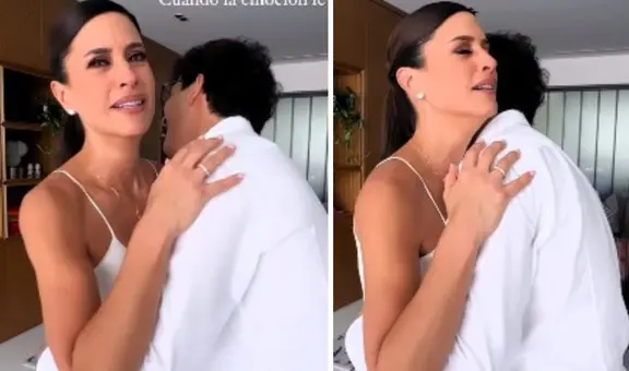 ¡Al borde de las lágrimas! María Pía se quiebra al vivir importante momento con su hijo: ¿qué pasó?