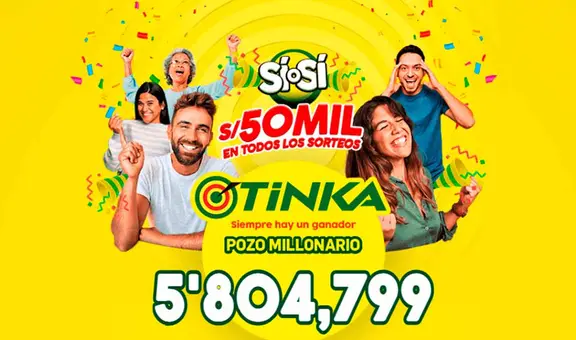 Resultados de La Tinka: mira AQUÍ jugada ganadora, premios y nuevo pozo millonario