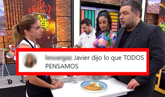 Fans de 'El gran chef' en shock por dura crítica de Masías a Fiorella: "Por fin se dio cuenta el jurado"