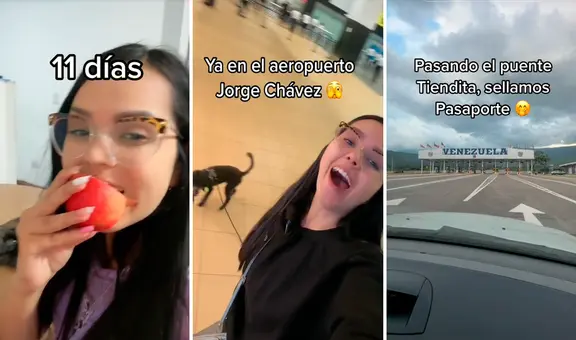 Venezolana decide regresar a su país luego de 6 años de vivir en Perú y usuarios la felicitan