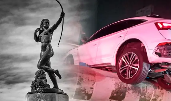 Accidente frente a Diana Cazadora: ¿cómo quedó el monumento tras el choque en Ciudad de México?